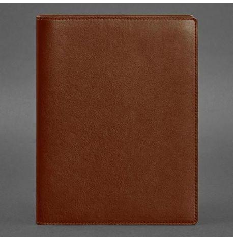 Шкіряний блокнот софт-бук 13.0 у м'якій обкладинці (світло-коричневий) шкіра Krast