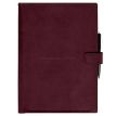 Шкіряний блокнот cофт-бук A4 9.2 (бордовий) шкіра Crazy Horse