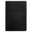 Шкіряний блокнот cофт-бук A5 9.3 (чорний) шкіра Krast
