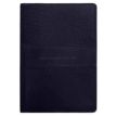 Кожаный блокнот cофт-бук A5 9.3 (темно-синий) кожа Krast