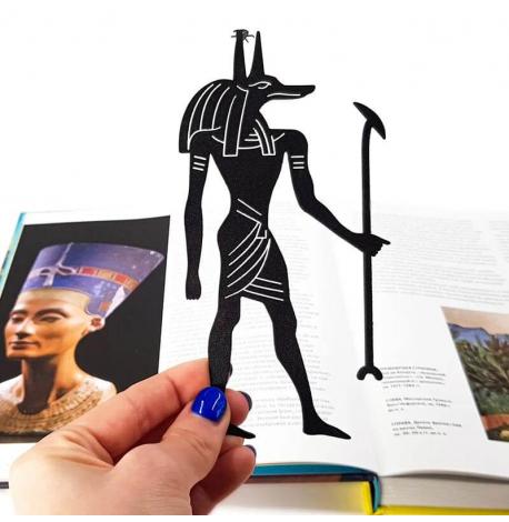 Закладка для книг «Анубис. Бог-покровитель мертвых»