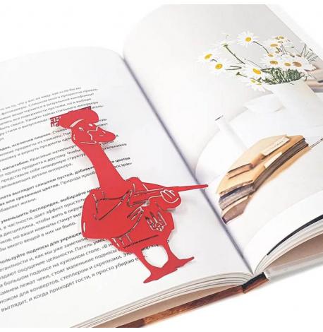 Закладка для книг «Боевой гусь»