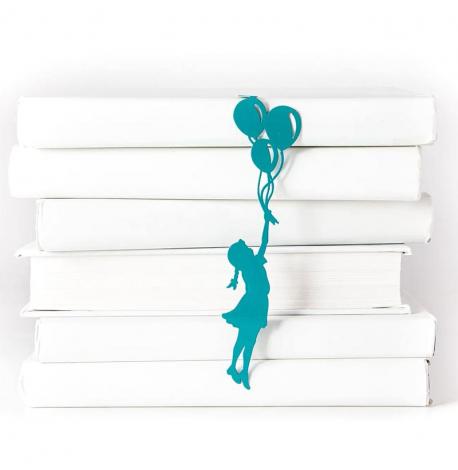 Закладка для книг «Дівчинка з кульками»