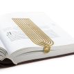Закладка для книг «Арки» (золотиста)