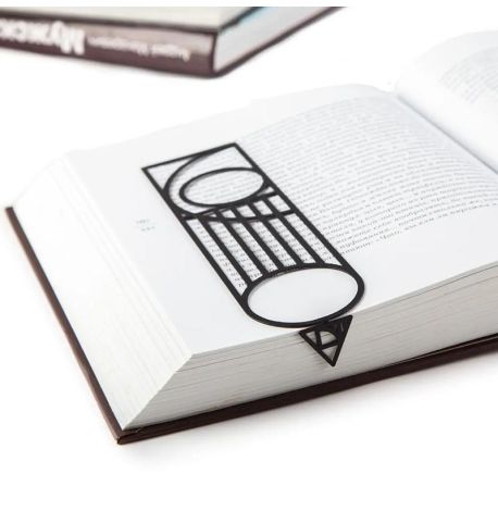 Закладка для книг «Баухаус I» (черная)