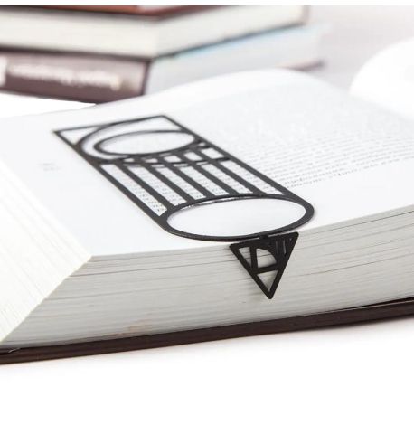 Закладка для книг «Баухаус I» (черная)