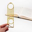 Закладка для книг «Баухаус I» (золотой цвет)