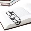 Закладка для книг «Баухаус» (черный)