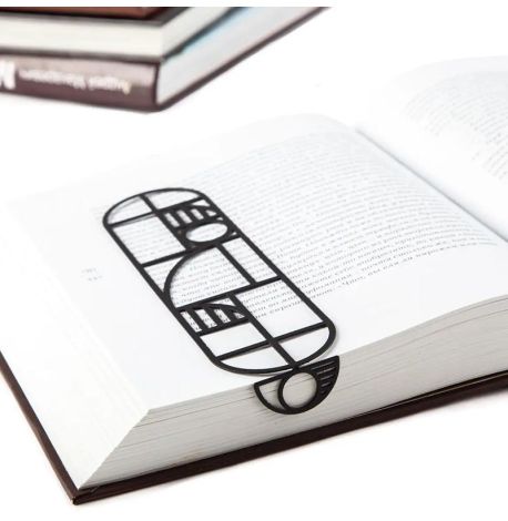 Закладка для книг «Баухаус» (черный)