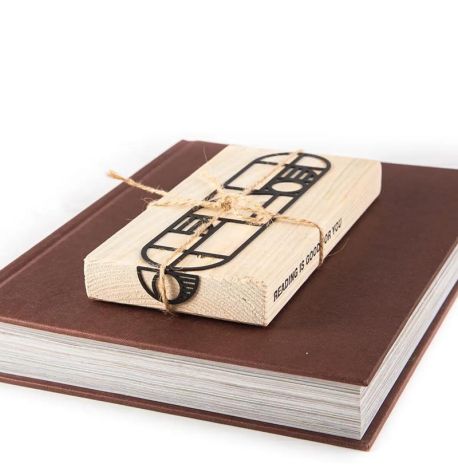 Закладка для книг «Баухаус» (черный)