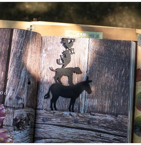 Закладка для книг «Бременские музыканты»