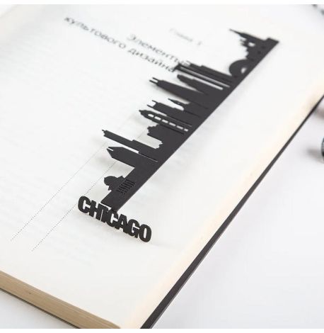 Закладка для книг Chicago