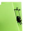 Закладка для книг «Девочка на качелях»
