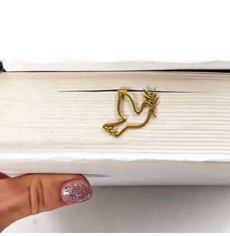 Закладка для книг «Голубь мира»