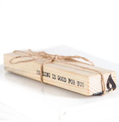 Закладка для книг «Горящая спичка»