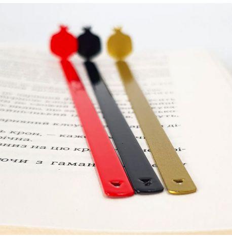 Закладка для книг «Гранат» (червоний)