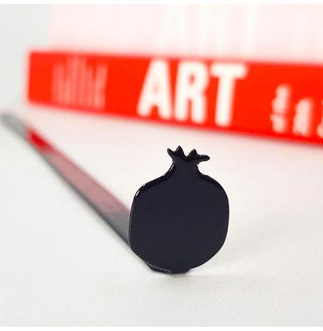 Закладка для книг «Гранат» (чорний)