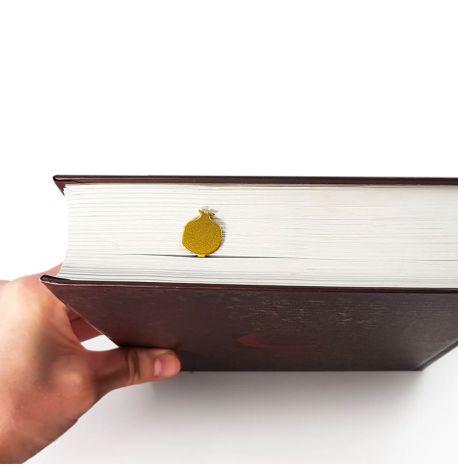 Закладка для книг «Гранат» (золотистий)