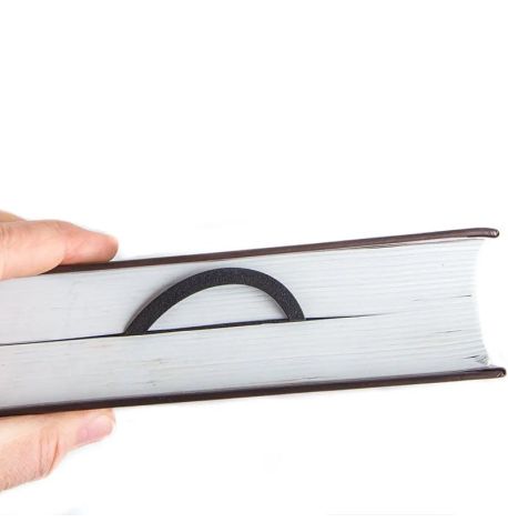 Закладка для книг Half face (чорна)