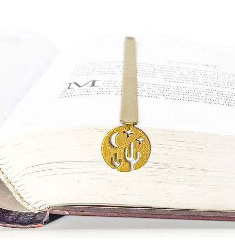 Закладка для книг «Кактусы и звездная ночь»