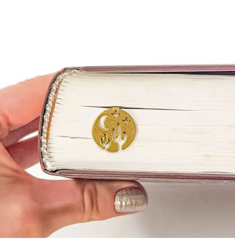 Закладка для книг «Кактусы и звездная ночь»