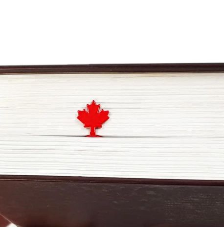Закладка для книг «Кленовый лист»