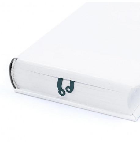 Закладка для книг «Книжный червь» (зеленый)