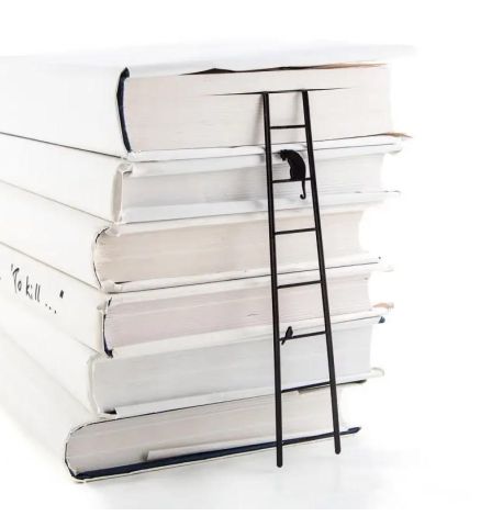 Закладка для книг «Кошка и птичка»