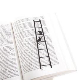 Закладка для книг «Кошки на лестнице»