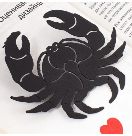 Закладка для книг «Краб»