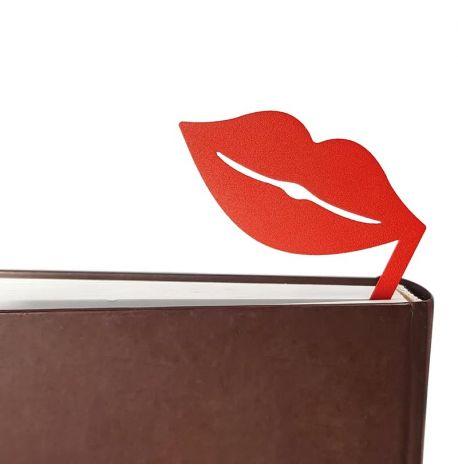 Закладка для книг «Красные губы»