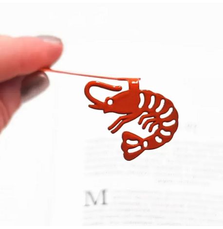 Закладка для книг «Креветка»