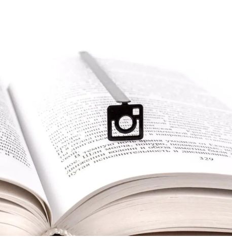 Закладка для книг «Лого Instagram»