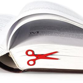 Закладка для книг «Ножницы»