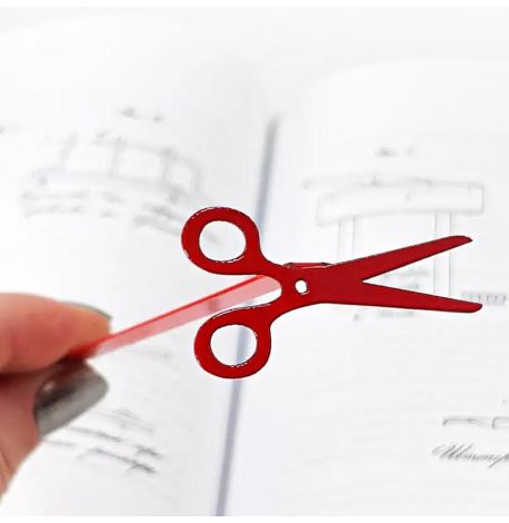 Закладка для книг «Ножницы»