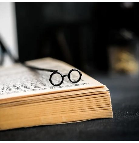 Закладка для книг «Очки Гарри Поттера»