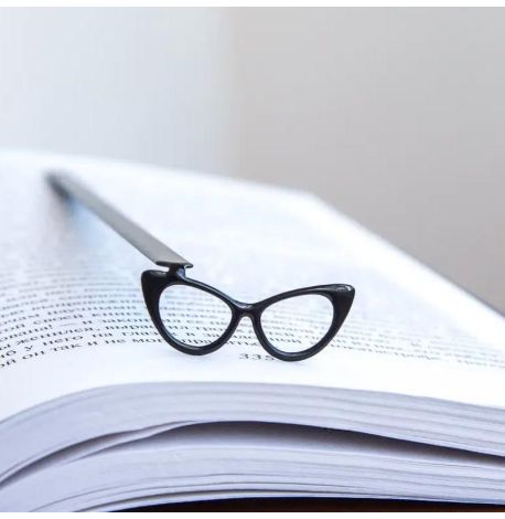 Закладка для книг «Окуляри Котяче око»