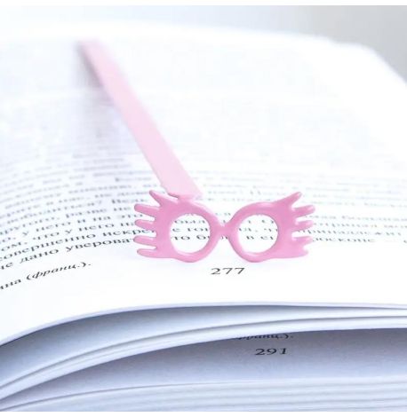 Закладка для книг «Окуляри Луна Лавґуд»