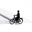 Закладка для книг «Пані на велосипеді»