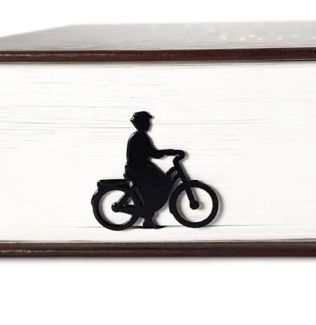Закладка для книг «Пані на велосипеді»