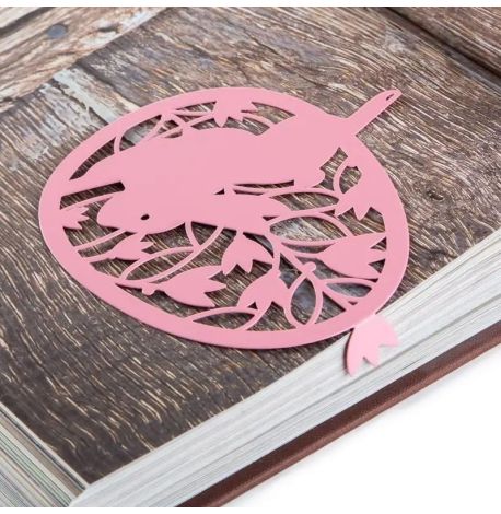 Закладка для книг «Пасхальное яйцо» (розовый)