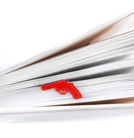 Закладка для книг «Пистолет»