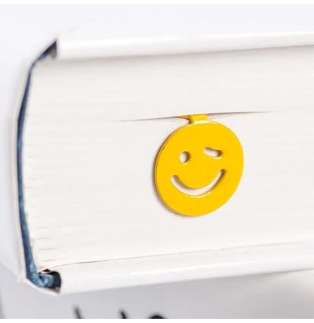 Закладка для книг «Подмигивающий Смайл»