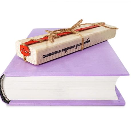 Закладка для книг POW (червоний)