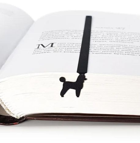 Закладка для книг «Пудель»