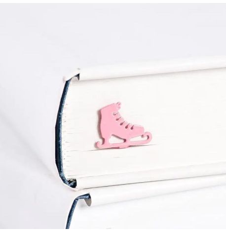 Закладка для книг «Розовые коньки»