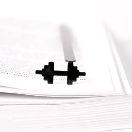 Закладка для книг «Штанга»