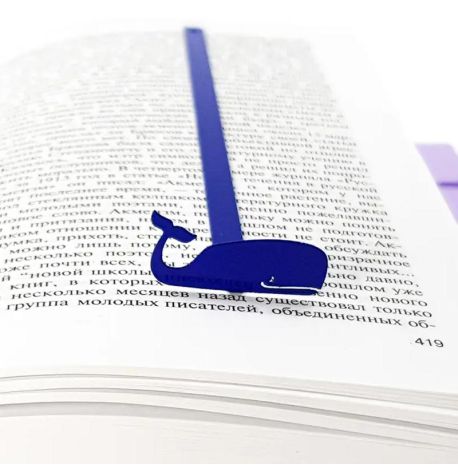 Закладка для книг «Синій Кит»