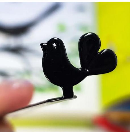 Закладка для книг «Скандинавская птичка»