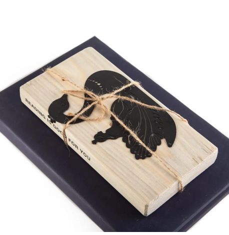 Закладка для книг «Сказочная принцесса» (черная)